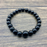 Mala Bracelet Black Obsidian