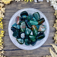 Bloodstone Tumbled Stone