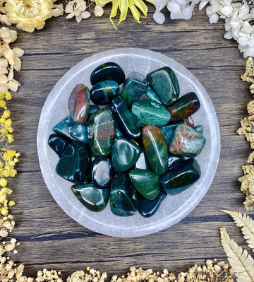 Bloodstone Tumbled Stone