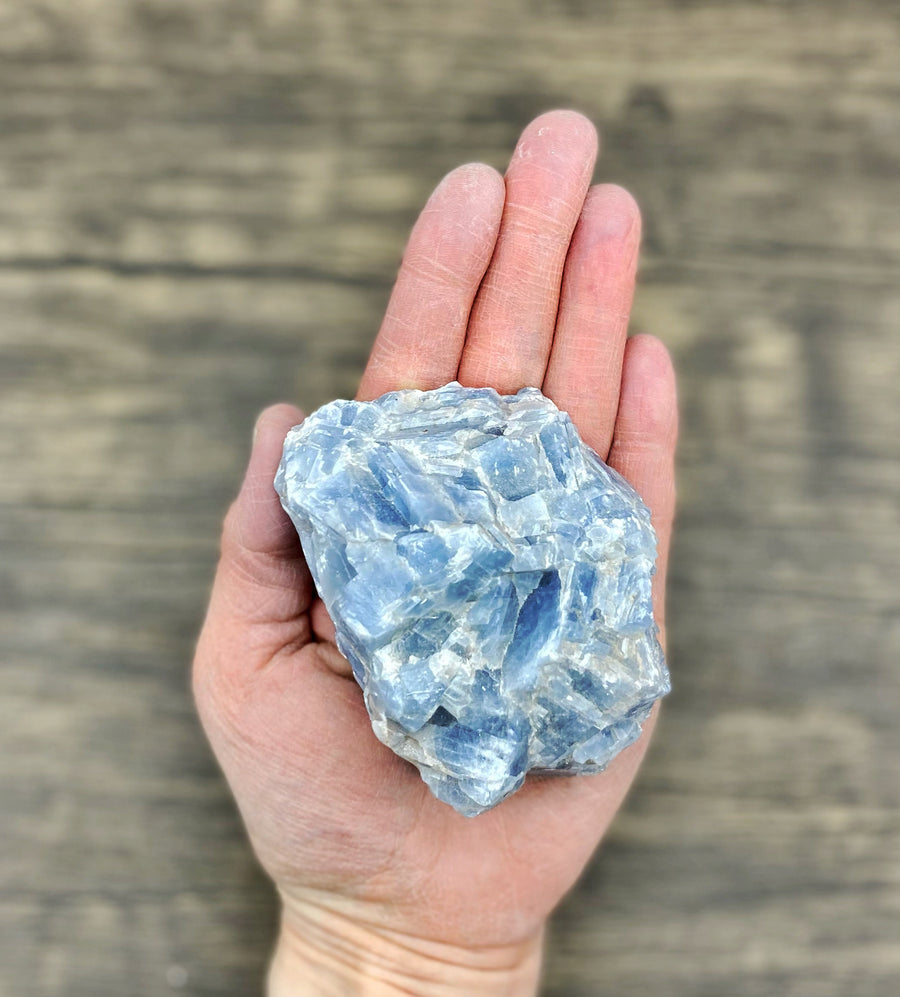 Blue Calcite Large $25