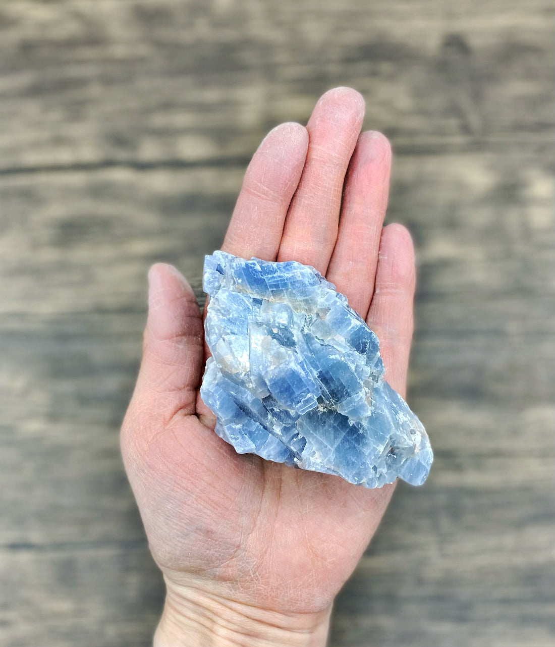 Blue Calcite Large $25