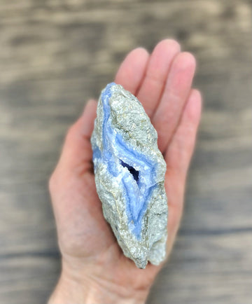 Blue Lace Agate Rough $34