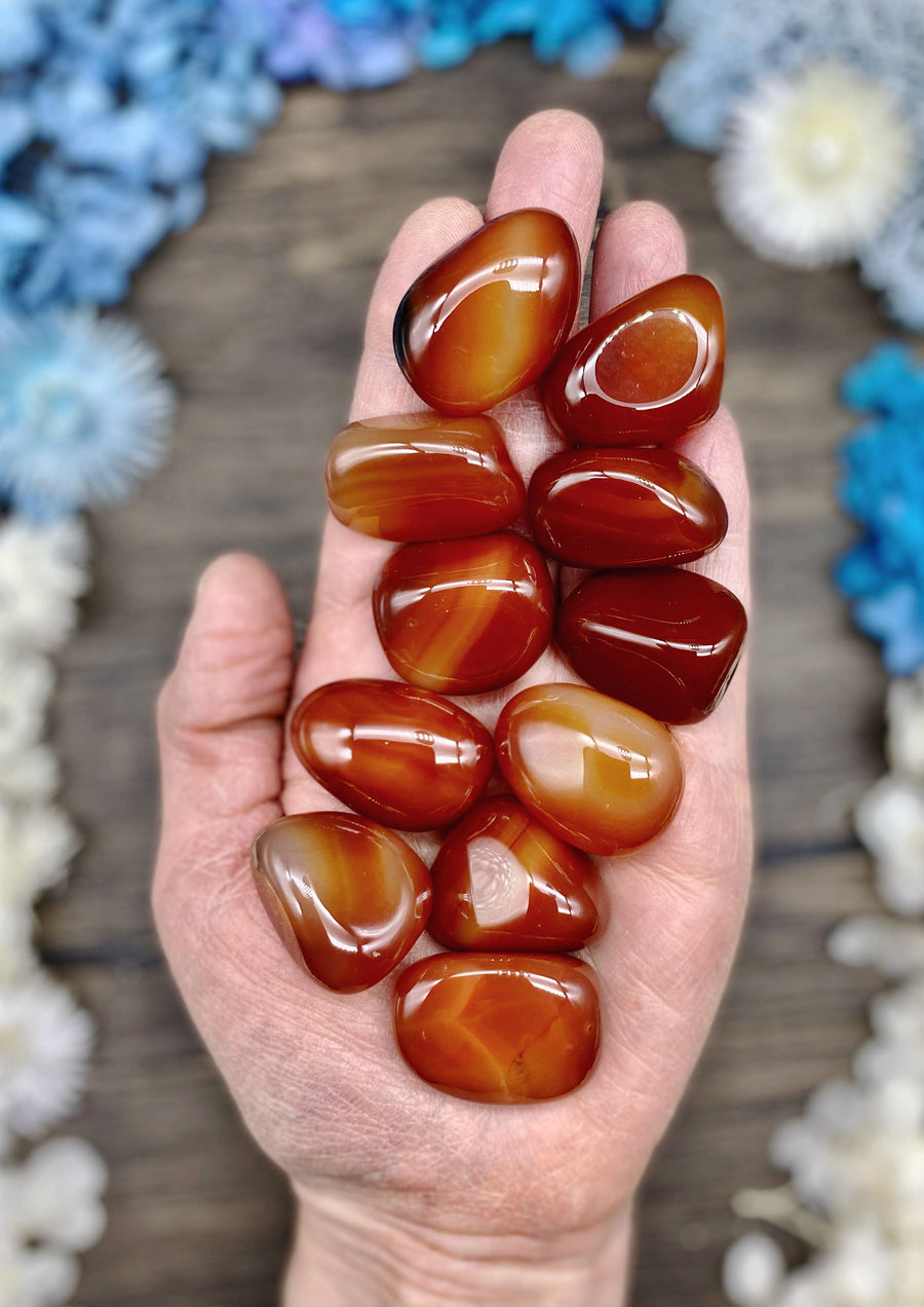 Carnelian Tumbled Stone