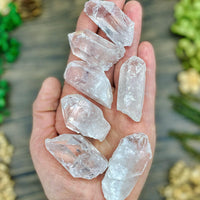 Clear Quartz Point Rough Chunk $5