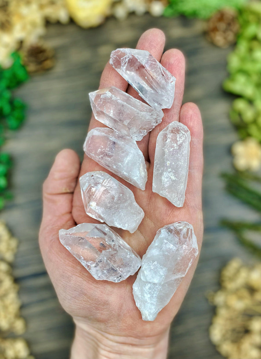 Clear Quartz Point Rough Chunk $5