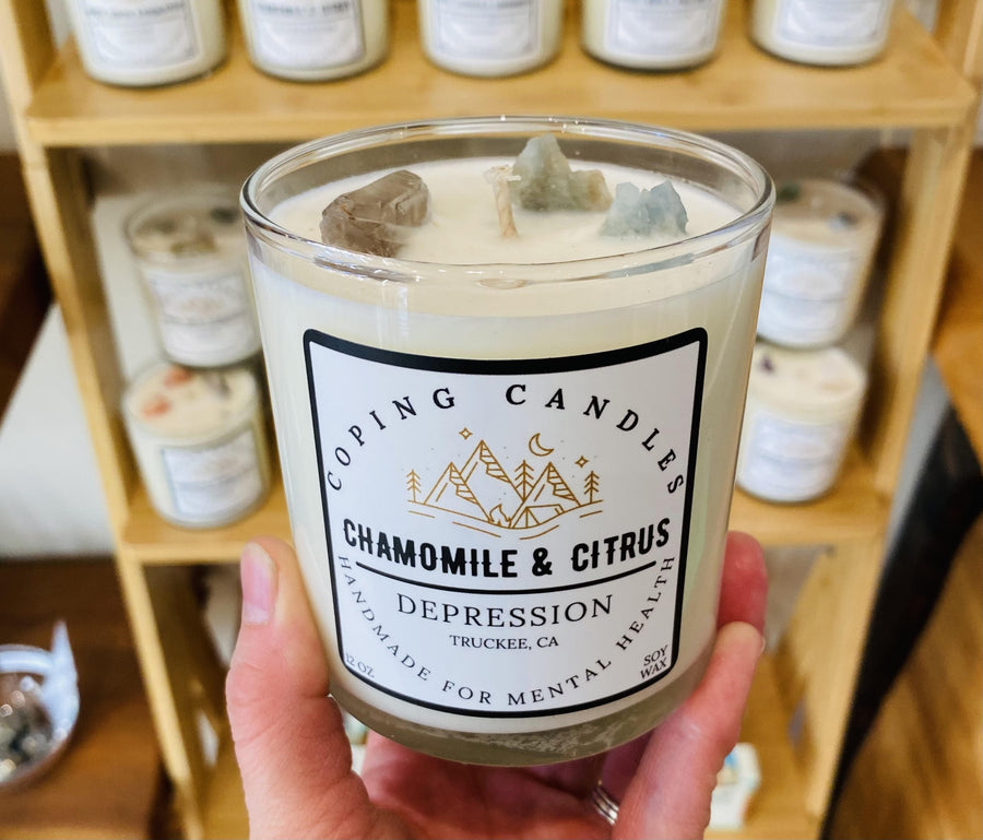 Depression Coping Candle