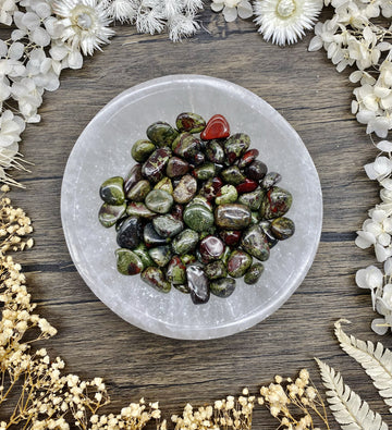 Dragon Blood Jasper Tumbled Stone