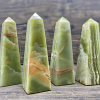 Himalayan Green Onyx Obelisk