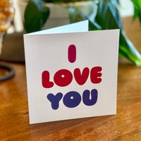 Quotable Card: I love you.
