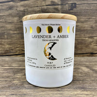 Lavender Amber Moon Candle