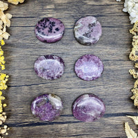 Lepidolite Medallion