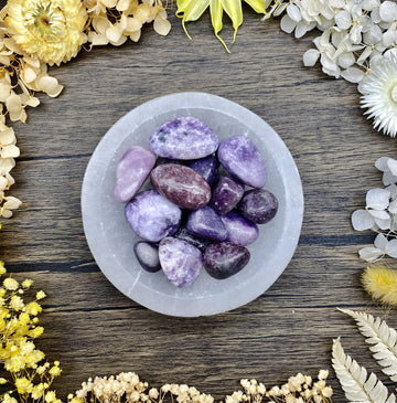 Lepidolite Tumbled Stone