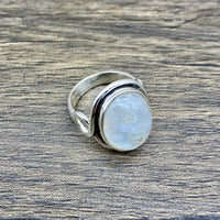 Ring - Moonstone Large Oval
