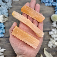 Orange Selenite Stick Small