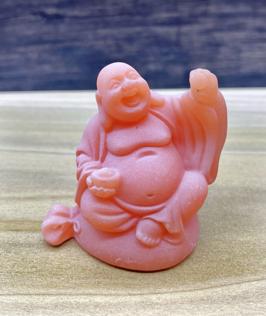 Pink Buddha Figurine 2"