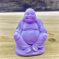 Purple Buddha Figurine 2"