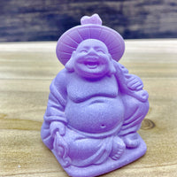 Purple Buddha Figurine 2"