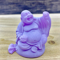 Purple Buddha Figurine 2"