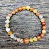 Mala Bracelet Rainbow Jade Small