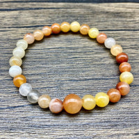 Mala Bracelet Rainbow Jade Small