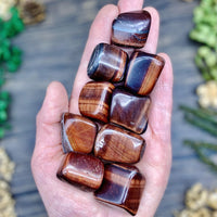 Red Tigers Eye Tumbled Large