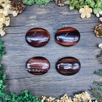 Red Tigers Eye Pillow