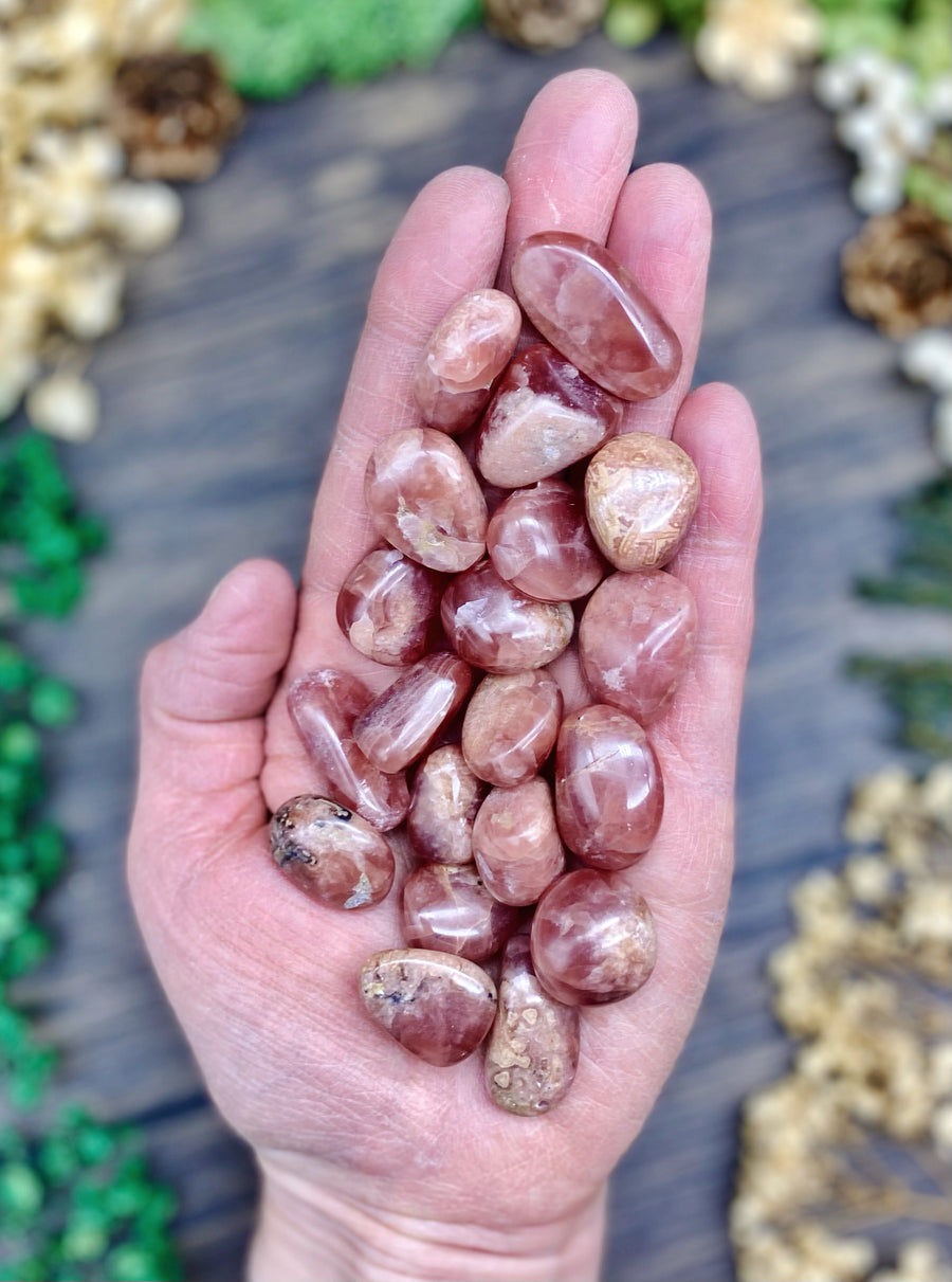 Rhodochrosite Tumbled Stone