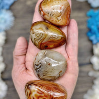 Sardonyx Palm Stone