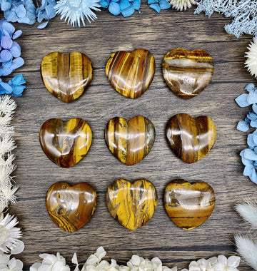 Tigers Eye Heart